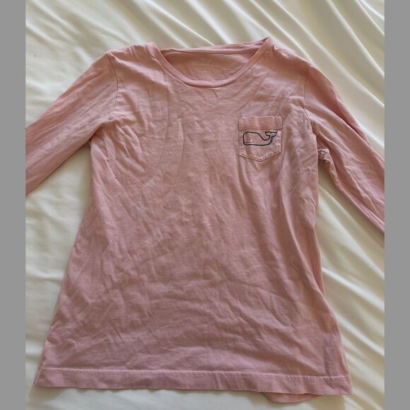 Pink Vineyard Vines Long Sleeve Tshirt - Picture 2 of 4